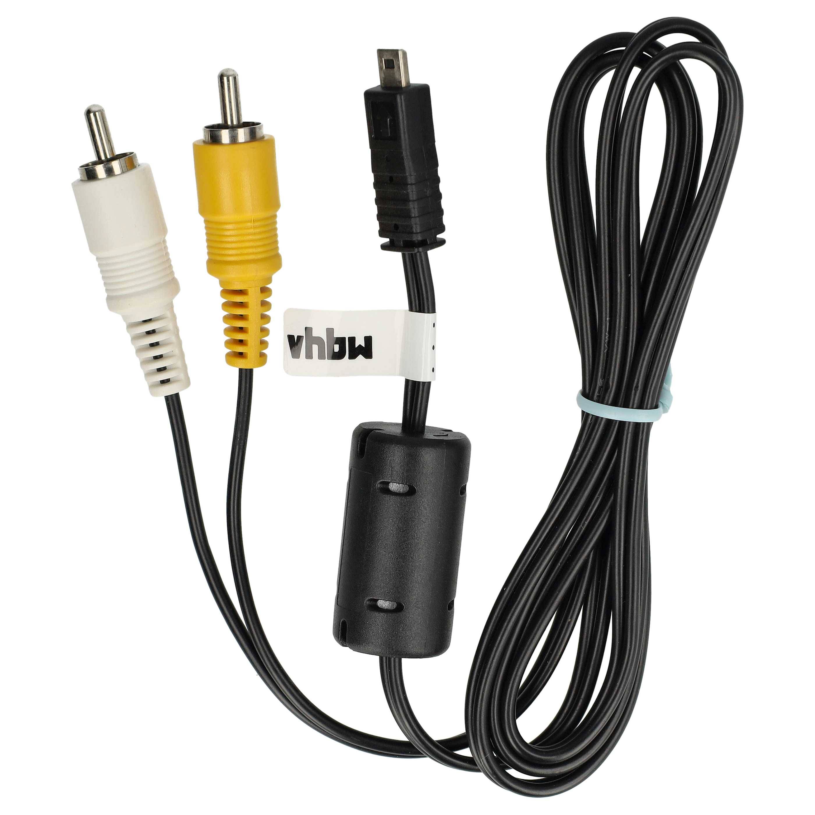 vhbw Audio Video Composite Kabel Ersatz für Olympus CB-AVC5 für Kamera | Digitalkamera - AV-Kabel-3