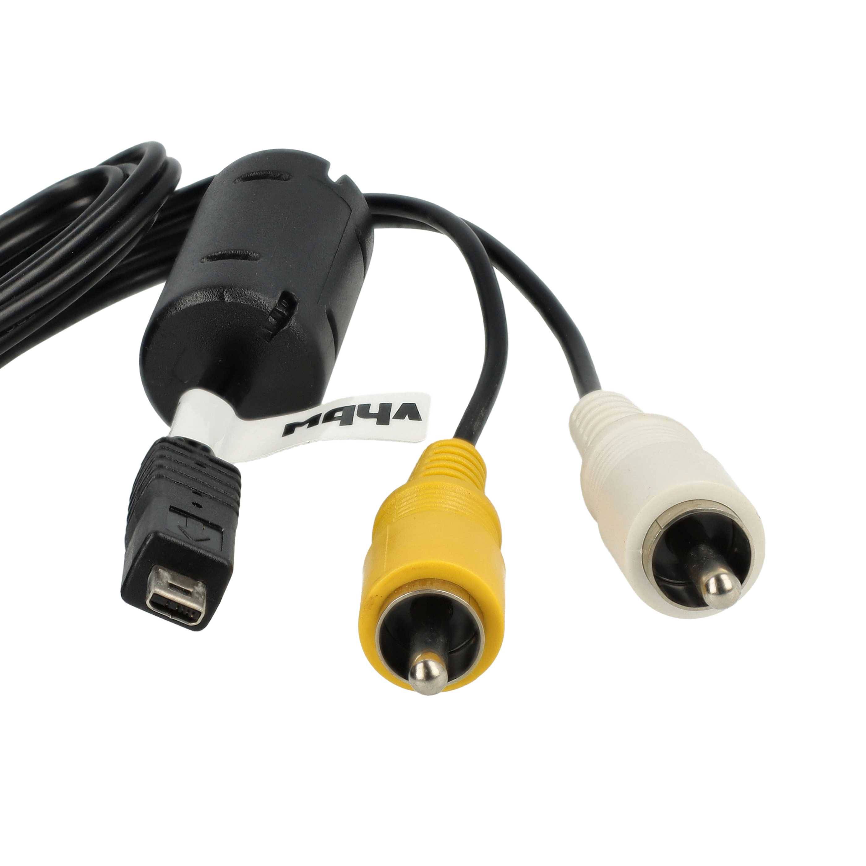vhbw Audio Video Composite Kabel Ersatz für Olympus CB-AVC5 für Kamera | Digitalkamera - AV-Kabel-4