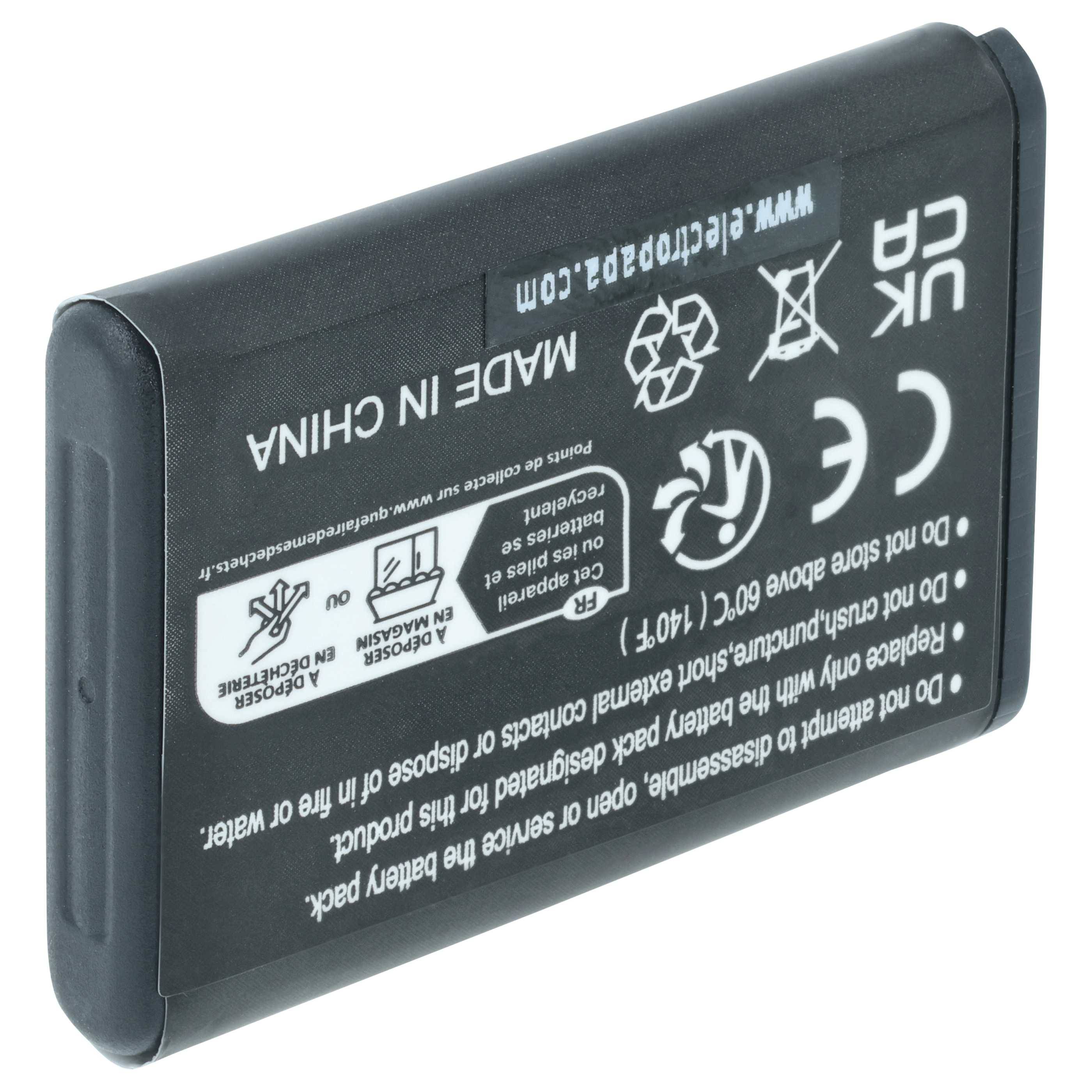 vhbw Akku Ersatz für Samsung AB803446BU | für Handy Smartphone Telefon (1000 mAh, 3,7 V, Li-Ion)-1