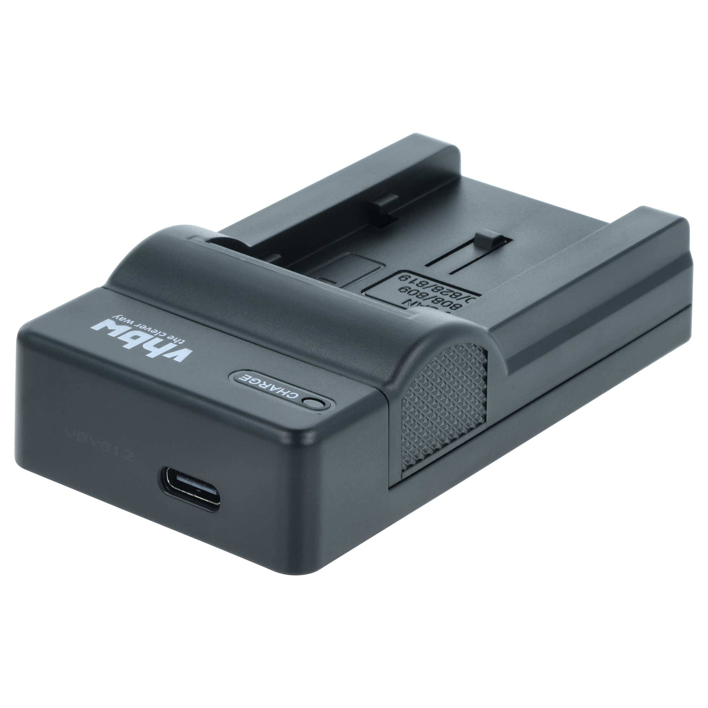vhbw USB-C Ladegerät kompatibel mit Canon Legria FS46, HF20, FS406, HF100, HF11 HD, HF10 Kamera Camcorder - Ladeschale +-2