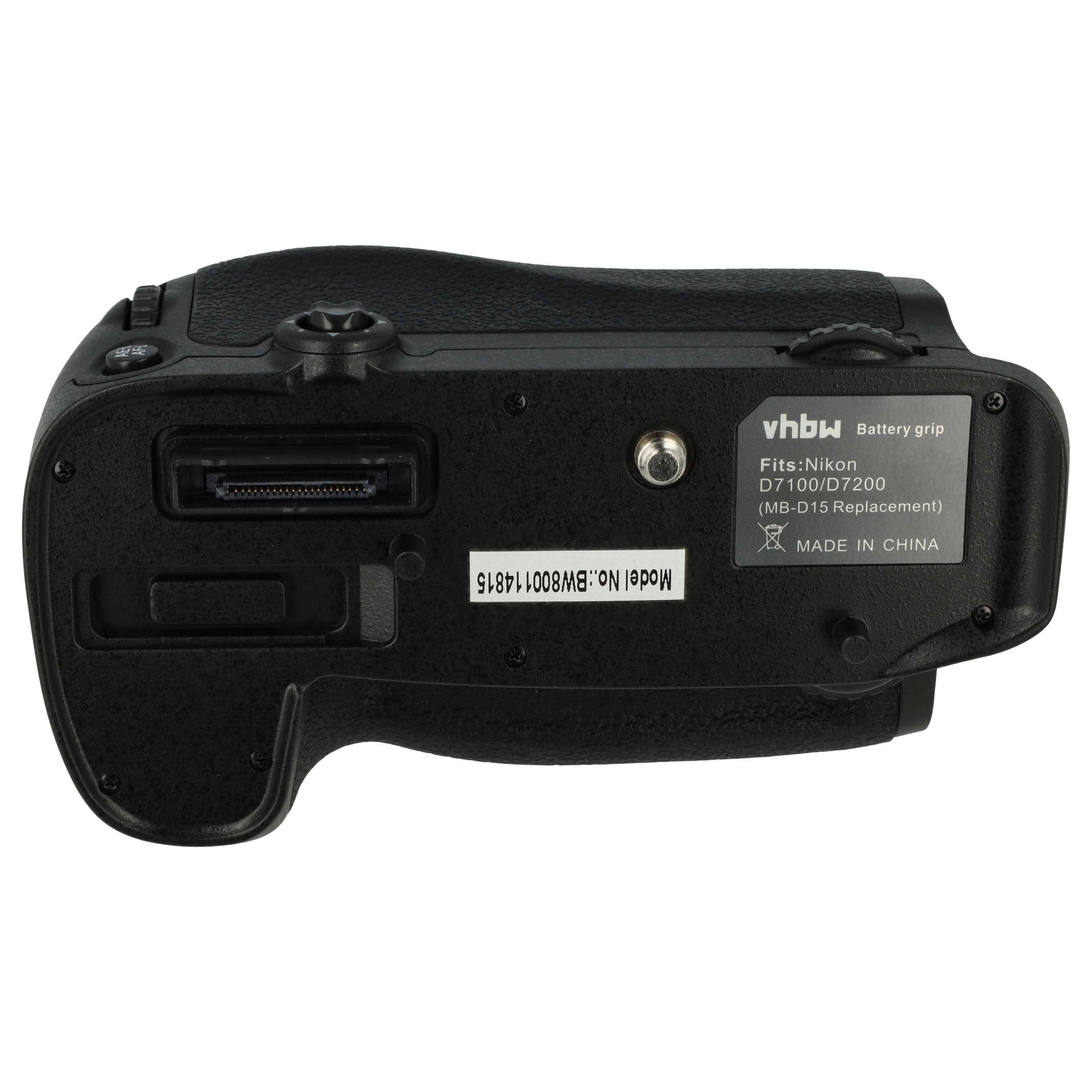 vhbw Batteriegriff Ersatz für Nikon MB-D15 | für Kamera Spiegelreflexkamera DSLR - Kunststoff / Metall-1
