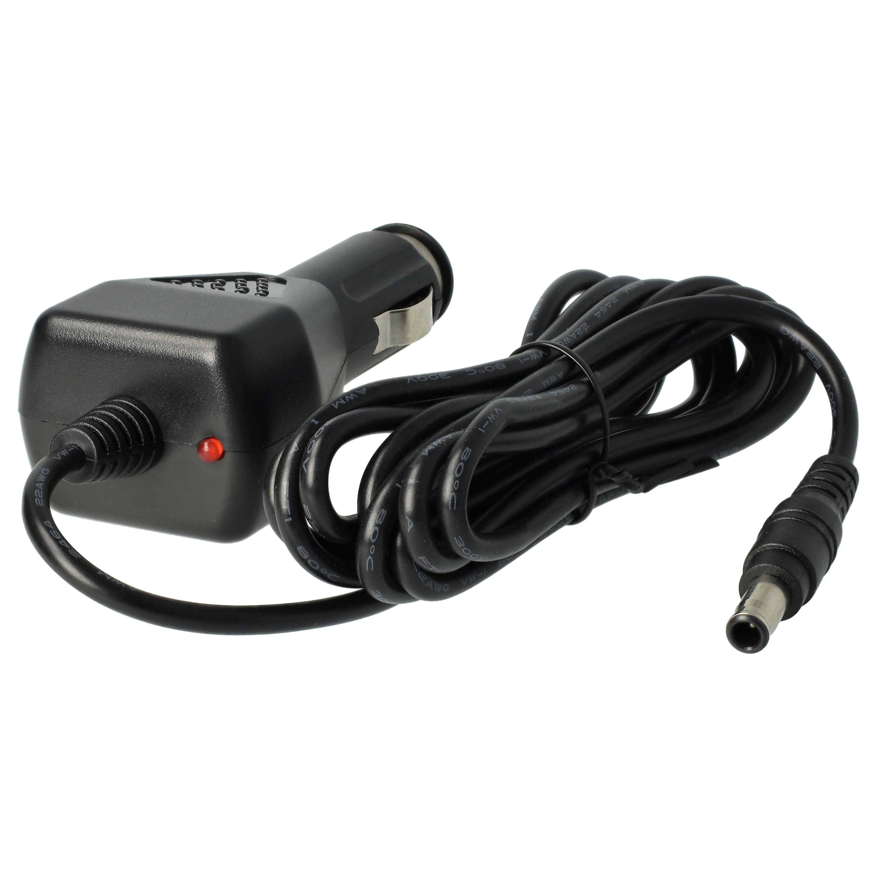 vhbw KFZ-Ladekabel kompatibel mit Samsung Q210 | P530, P480, P580, P30, P35, P40, Q30, Q310 Notebook - 12V Ladegerät-1