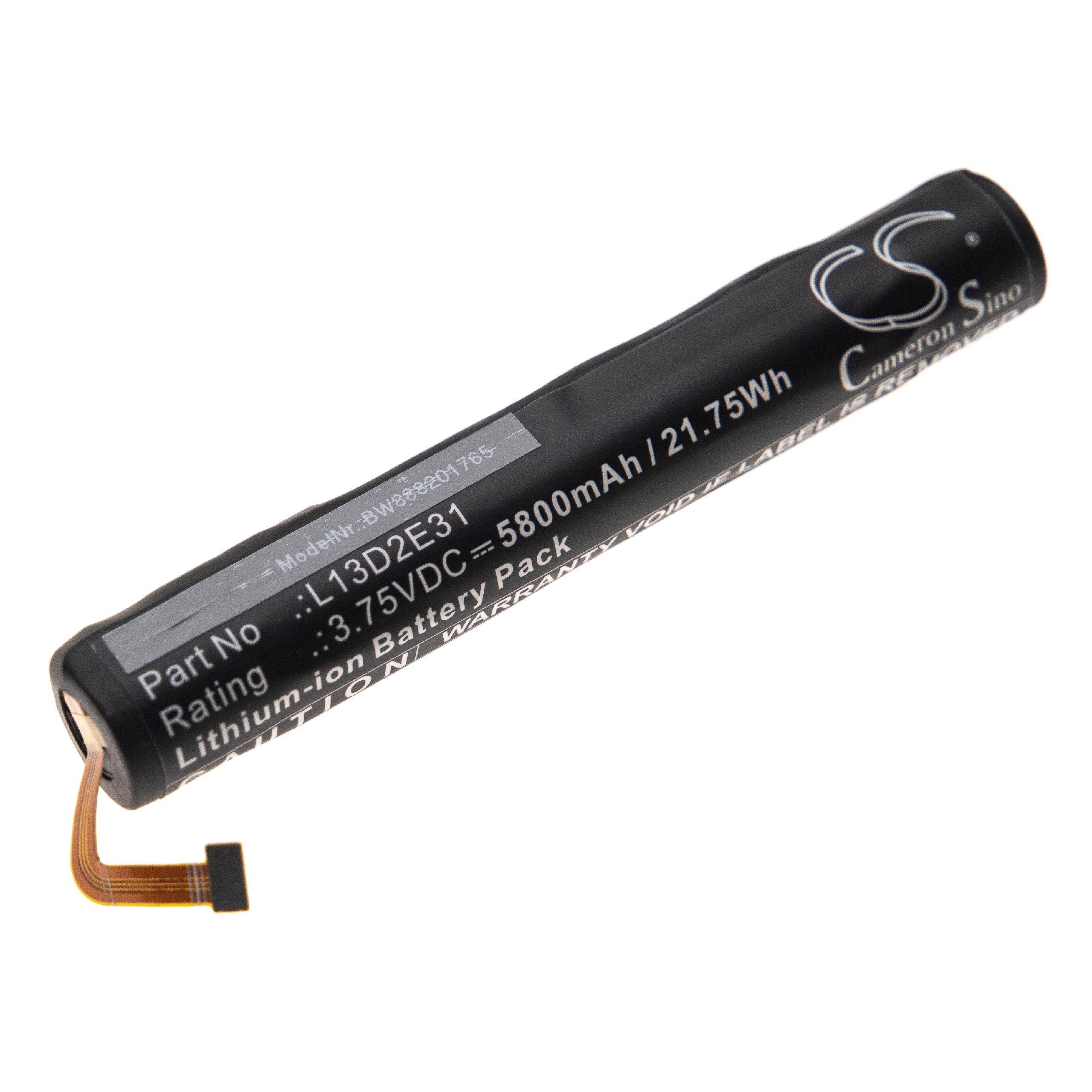 vhbw Akku kompatibel mit Lenovo IdeaPad B6000 | Tablet Pad (5800 mAh, 3,75 V, Li-Ion)-0