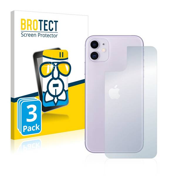 3x BROTECT AirGlass Schutzglas Folie für Apple iPhone 11