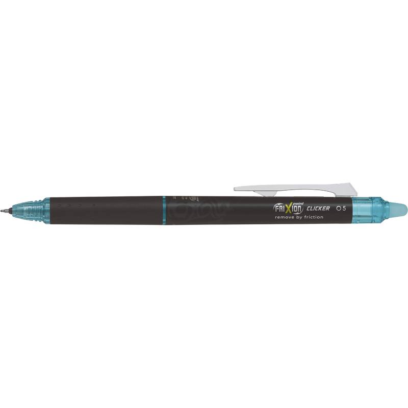 PILOT PEN - Pilot FriXion Point Clicker, Ausziehbarer Gelschreiber, Hellblau, Schwarz, Blau, Fein, 0,25 mm, 0,5 mm-0