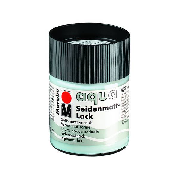 aqua-Seidenmattlack 50 ml.