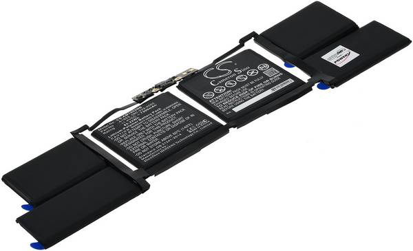 Akku für Laptop Apple MacBook Pro 15 inch TOUCH BAR A1990(EMC 3215), 11,4V, Li-Polymer