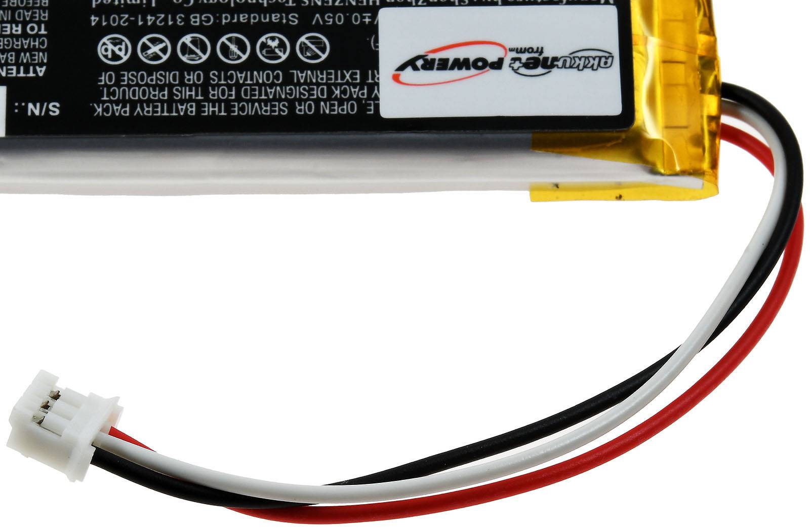 Akku kompatibel mit Logitech Typ 533-000177, 3,7V, Li-Polymer-2
