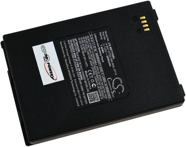Akku kompatibel mit M3 Mobile Typ A-BAT-STD0-080-R00, 3,7V, Li-Ion