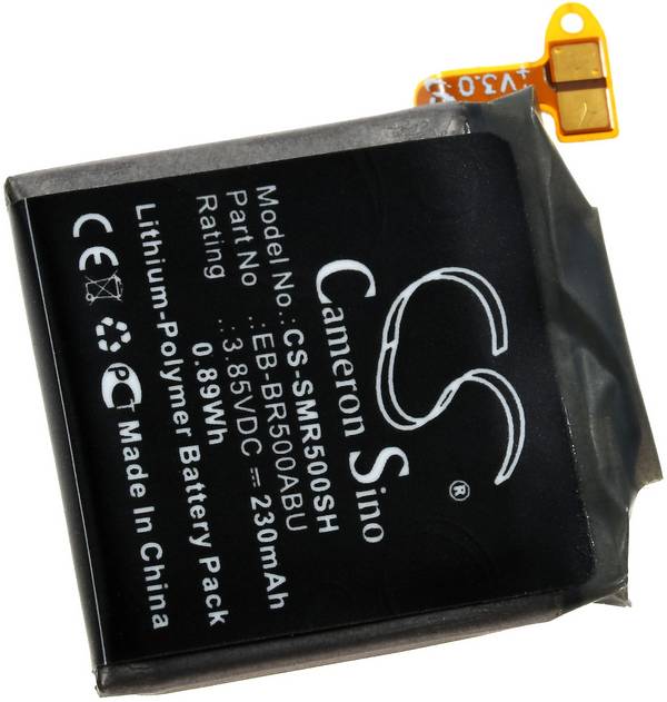 Akku für Smart-Armbanduhr Samsung SM-R500, SM-R500N, 3,85V, Li-Polymer