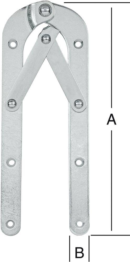 Leiterbd. gebog. Festst. 250X21vz-0