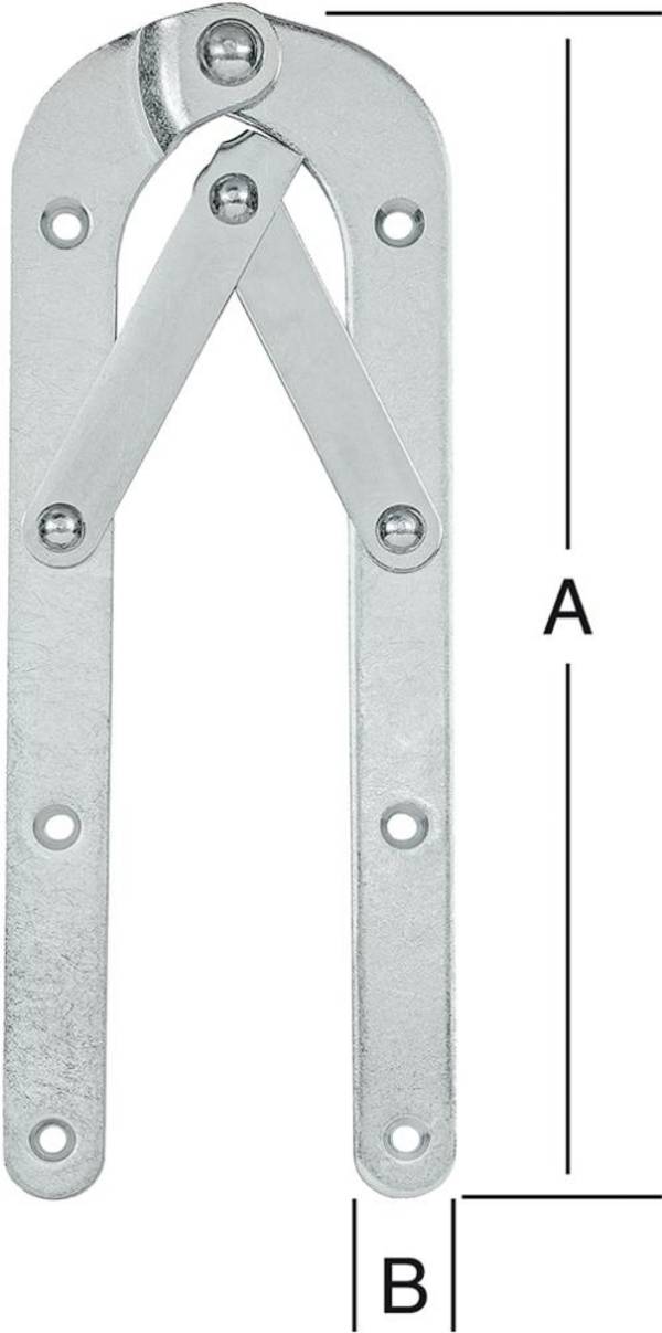 Leiterbd. gebog. Festst. 250X21vz