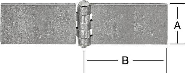 Wagentürscharnier 50X80X5 MM 00012 011