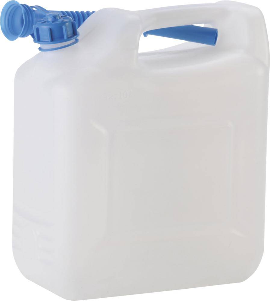 Wasserkanister 12 l HD-PE natur B290xT160xH331,5 mm mit Auslaufrohr-0
