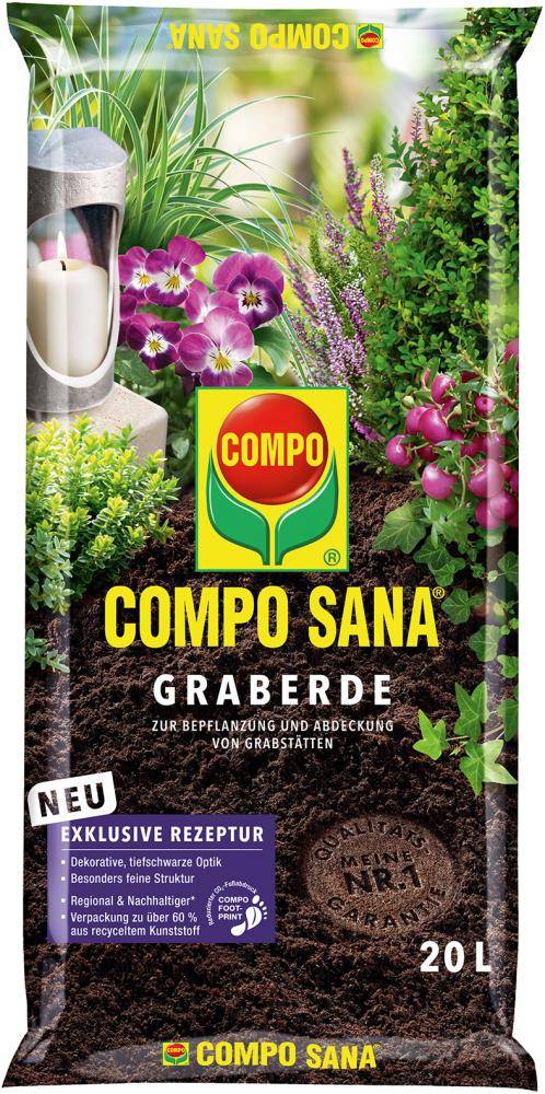 COMPO SANA Graberde 20 L - Artikel: 4008398113421-0