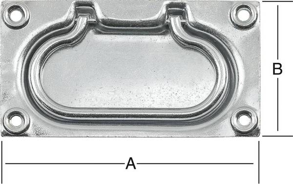 Einlass-Kistengriff 100x80Cm Nr. 190002Z VORMANN