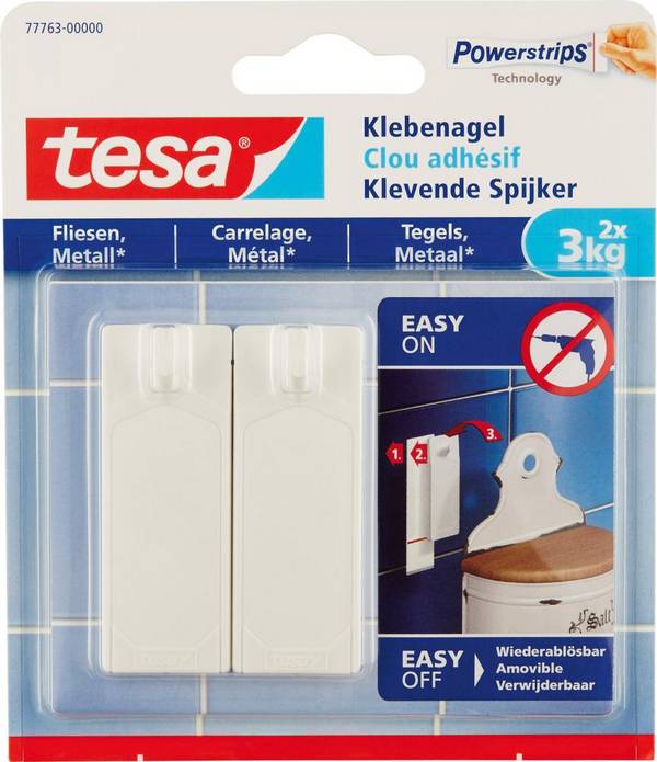 Klebenagel für Fliesen Haftkraft 3 kg