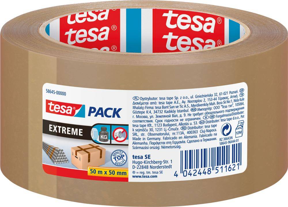 tesapack 50m x 50mm Extreme braun 58645-0