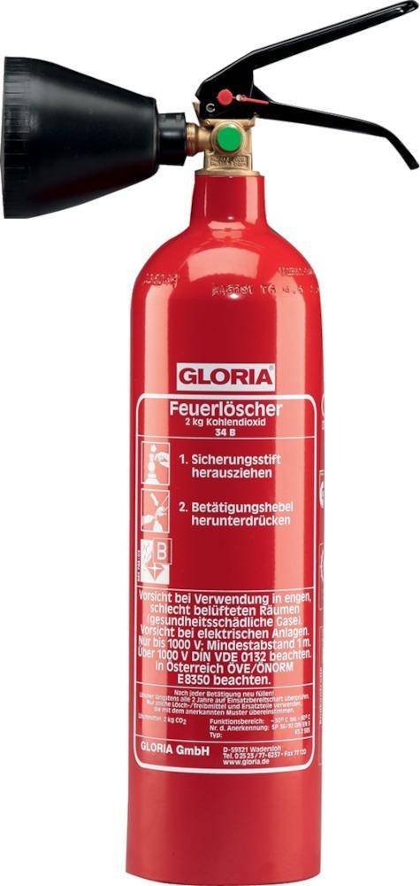 Kohlendioxidlöscher 2 kg KS 2 SBS Gloria-0