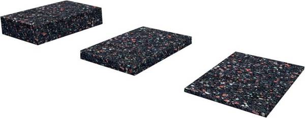 HECO-Terrassen Pads 3mm a 60 Stück - Artikel: 4019787497701