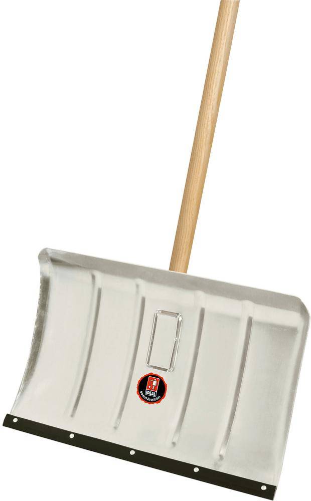 IDEAL Schneeräumer Flüsterkante Alu mit Stiel B50cm