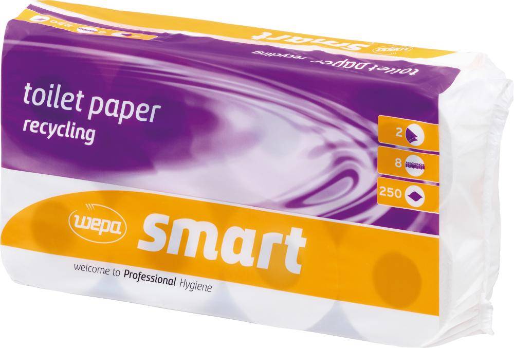Toilettenpapier WEPASmart2-lagig weiß 64 Rollen-0