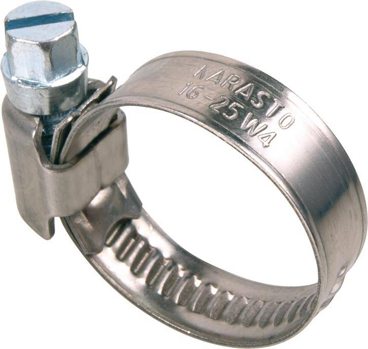 Schlauchschelle W4 16-25mm x 12mm breit DIN 3017 GEKA - Artikel: 4015933051605-0