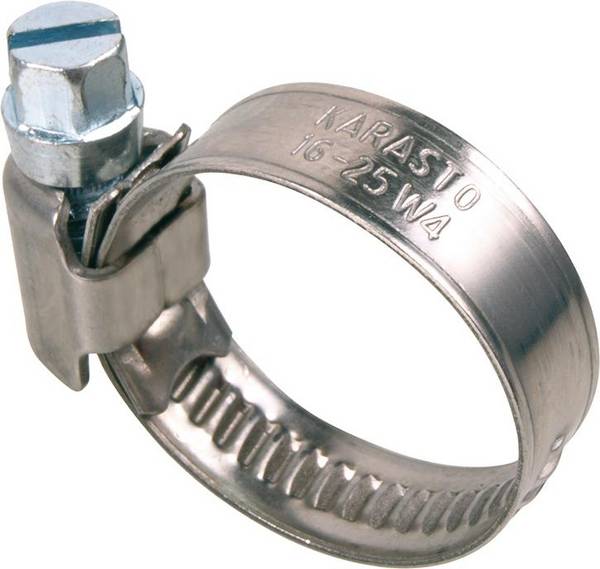Schlauchschelle W4 16-25mm x 12mm breit DIN 3017 GEKA - Artikel: 4015933051605