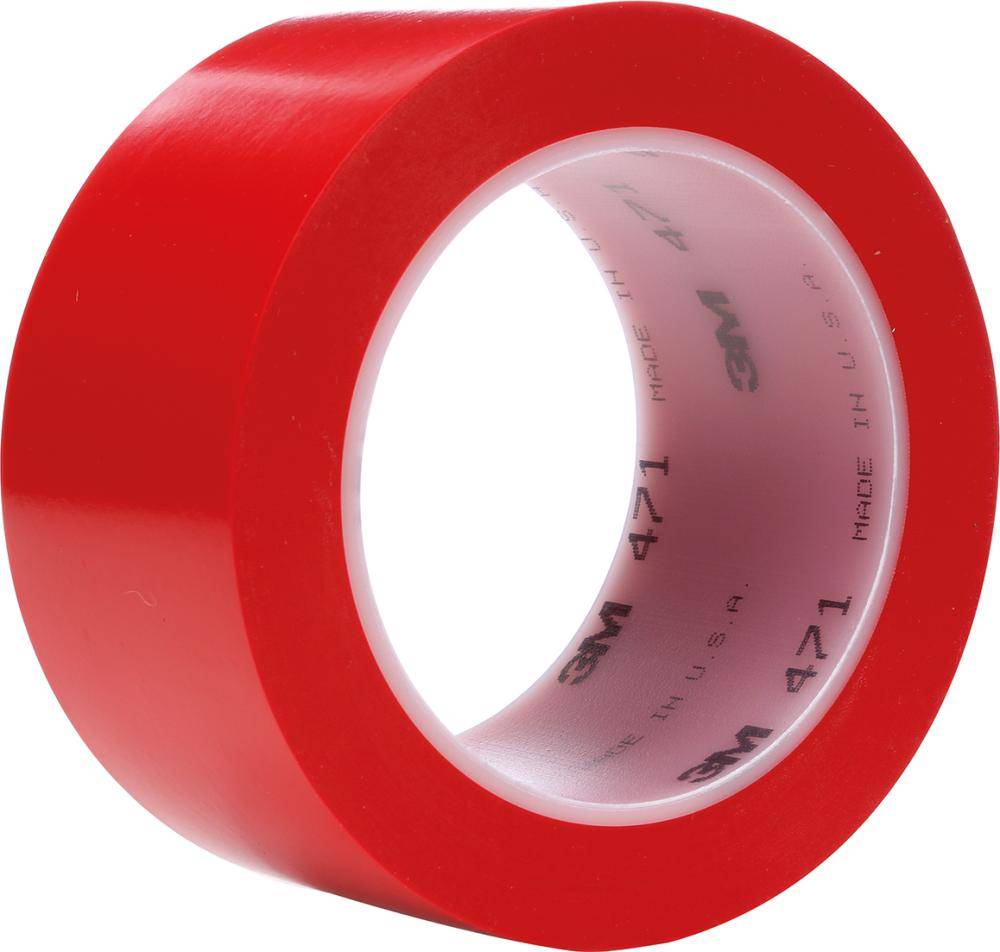 Weich-PVC-Klebeband 471 F, Rot, 25 mm x 33 m 3M" - Artikel: 0021200031076-0