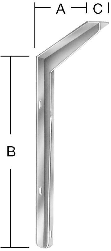T-Profil-Konsole 250 x 300 mm Nr. 156250ZFVORMANN-0