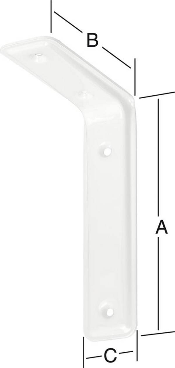 KONSOLEN-3F WEISS 315X200MM NR. 165315W VORMANN