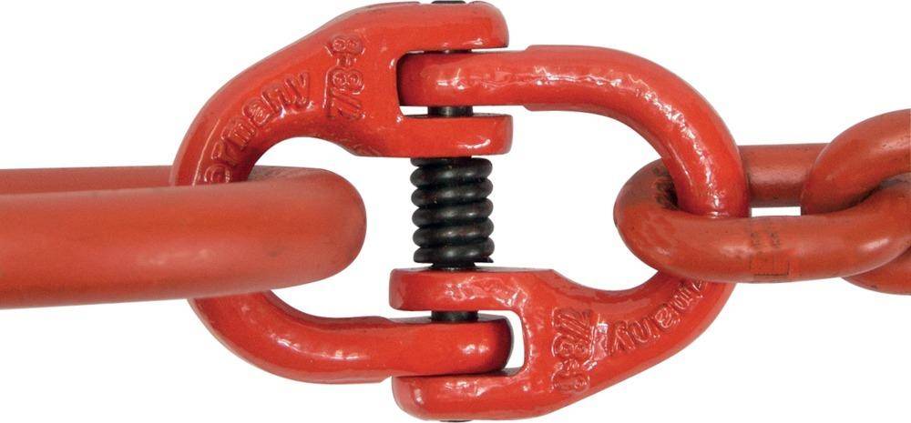 Verbindungsglied GK 8 Stahl rot-lackiert NG 8-8-0