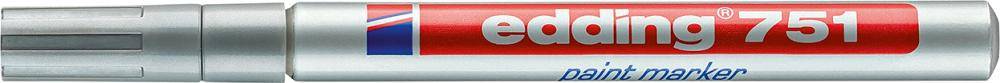 Lackmarker Nr. 751 silber Edding-0