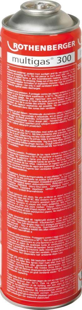 Gaskartusche 600ml Multigas 300 Rothenberger-0