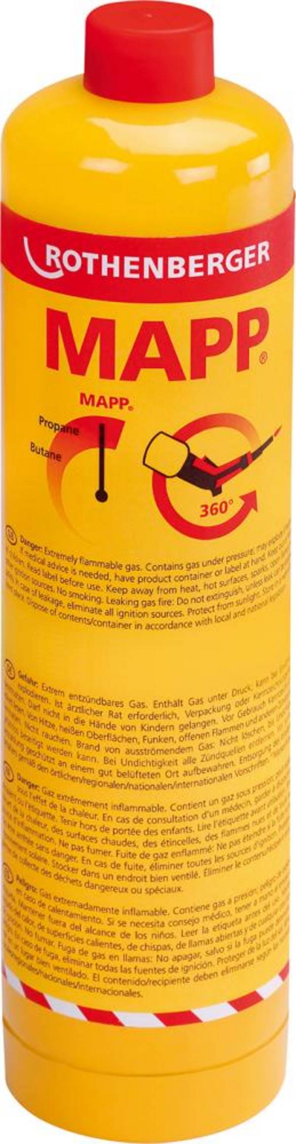 Kartusche 650ml Mapp A Propylen Rothenberger