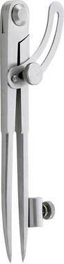 Bleistiftzirkel 300mm m. Stellbogen HP