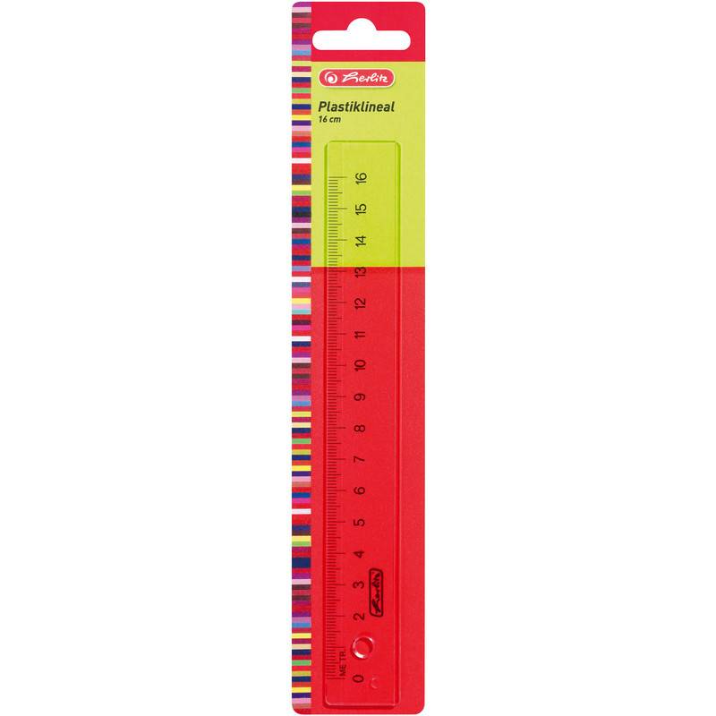 HERLITZ - Lineal 16.0 cm transparent-0