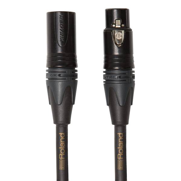 ROLAND RMC-G15 - Symmetrisches Mikrofonkabel mit vergoldeten NEUTRIK XLR-Anschlüssen (XLR 3-pol female / XLR 3-pol male-0