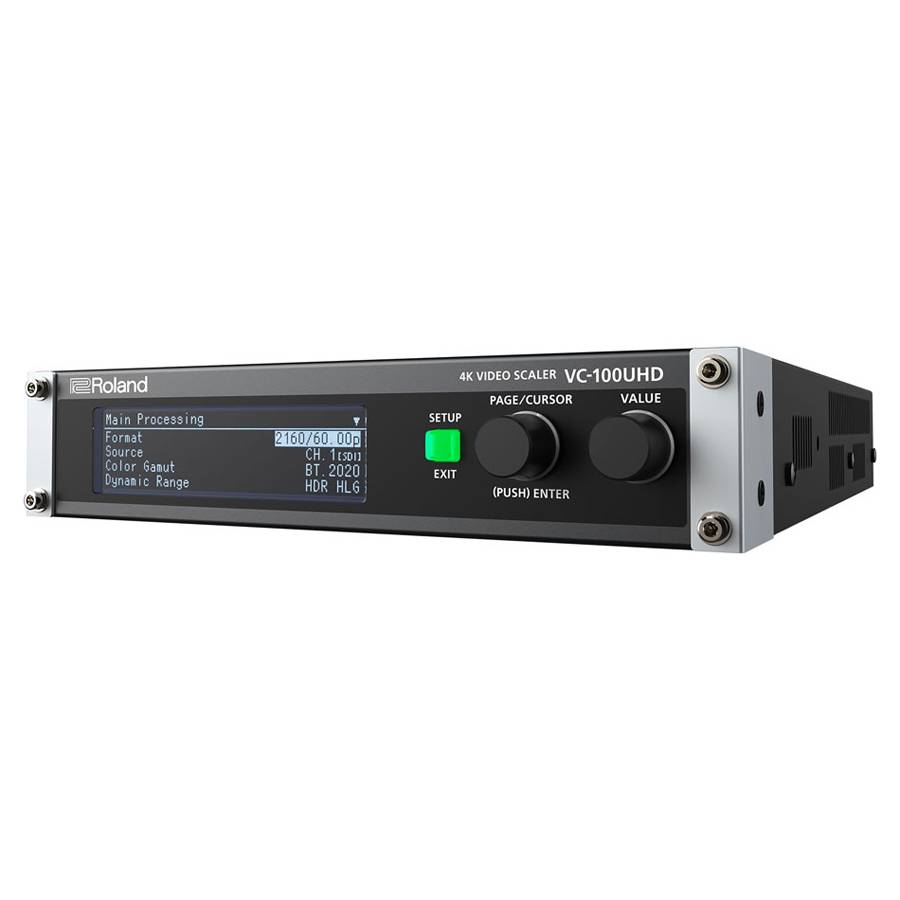 ROLAND VC-100UHD - 4K UHD HDR Video-Scaler (LCD-Display | Ultra Scaler | simultane Bildbearbeitung | USB3.0-Streaming |-0