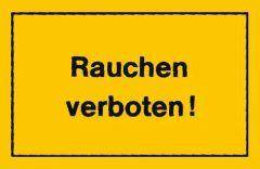 Verbotsschild 250x150mm Rauchen verboten-0