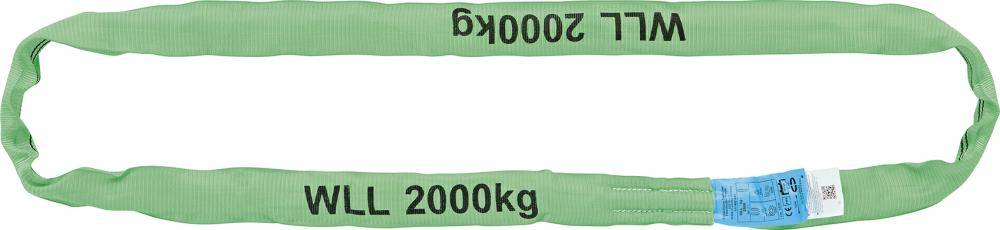 Rundschlinge einfach 2000 kg, U: 2m, N:1,0m-0