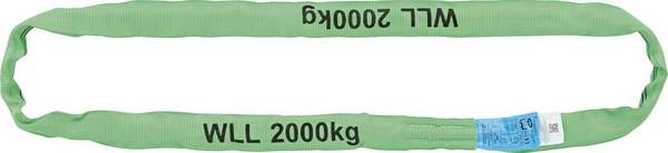 Rundschlinge einfach 2000 kg, U: 3m, N:1,5m