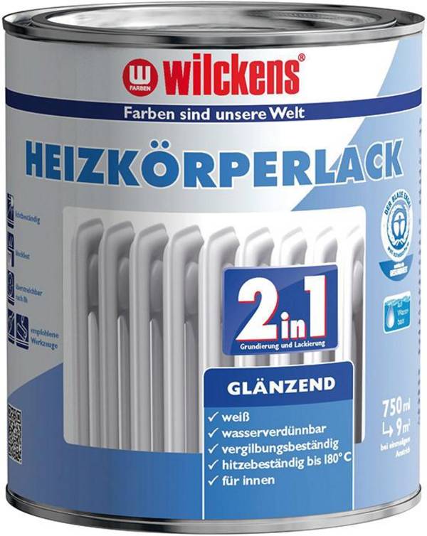 Heizkörperlack 2in1 750 ml