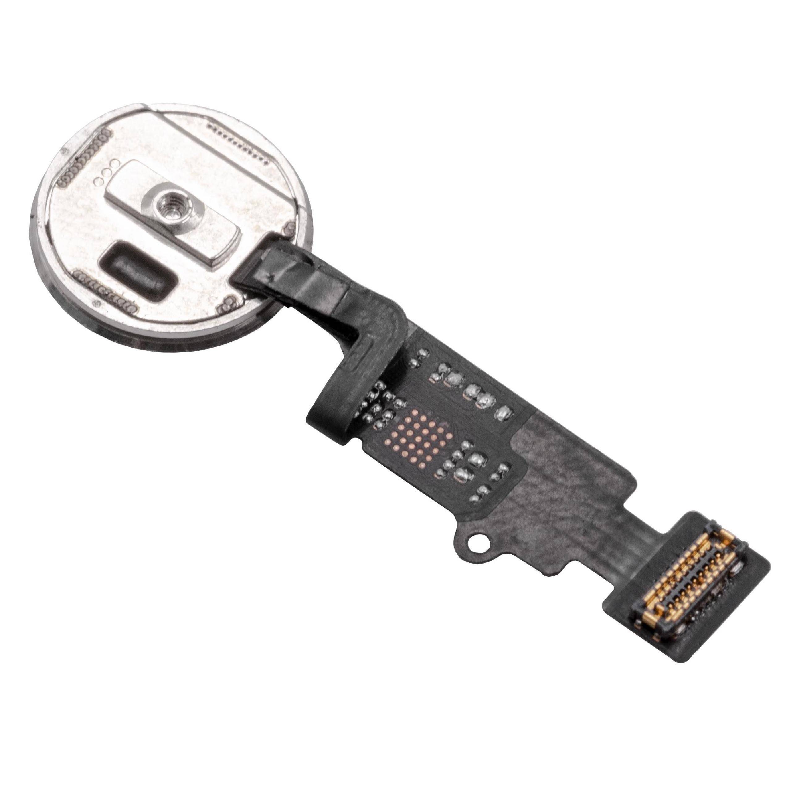 vhbw Home Button Ersatz für Apple 821-00912-A | für Smartphone - Mit Flex-Kabel Weiß-0