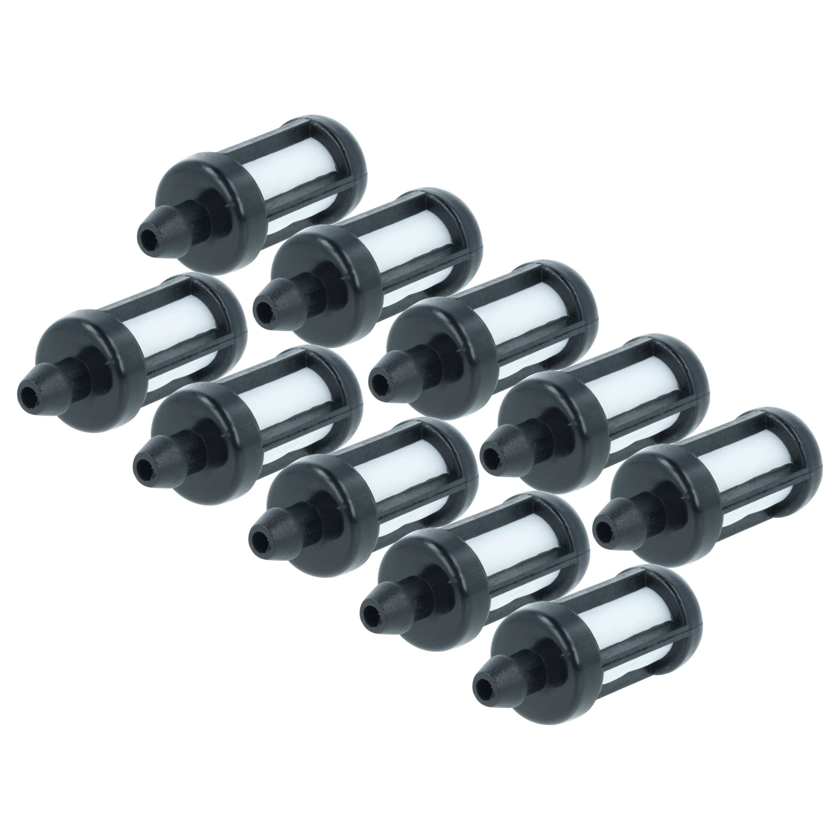 vhbw 10x Kraftstofffilter Ersatz für Stihl 1115 350 3503 | 1120 350 3500 für Gartengeräte z.B. Motorsäge Motorsense-0