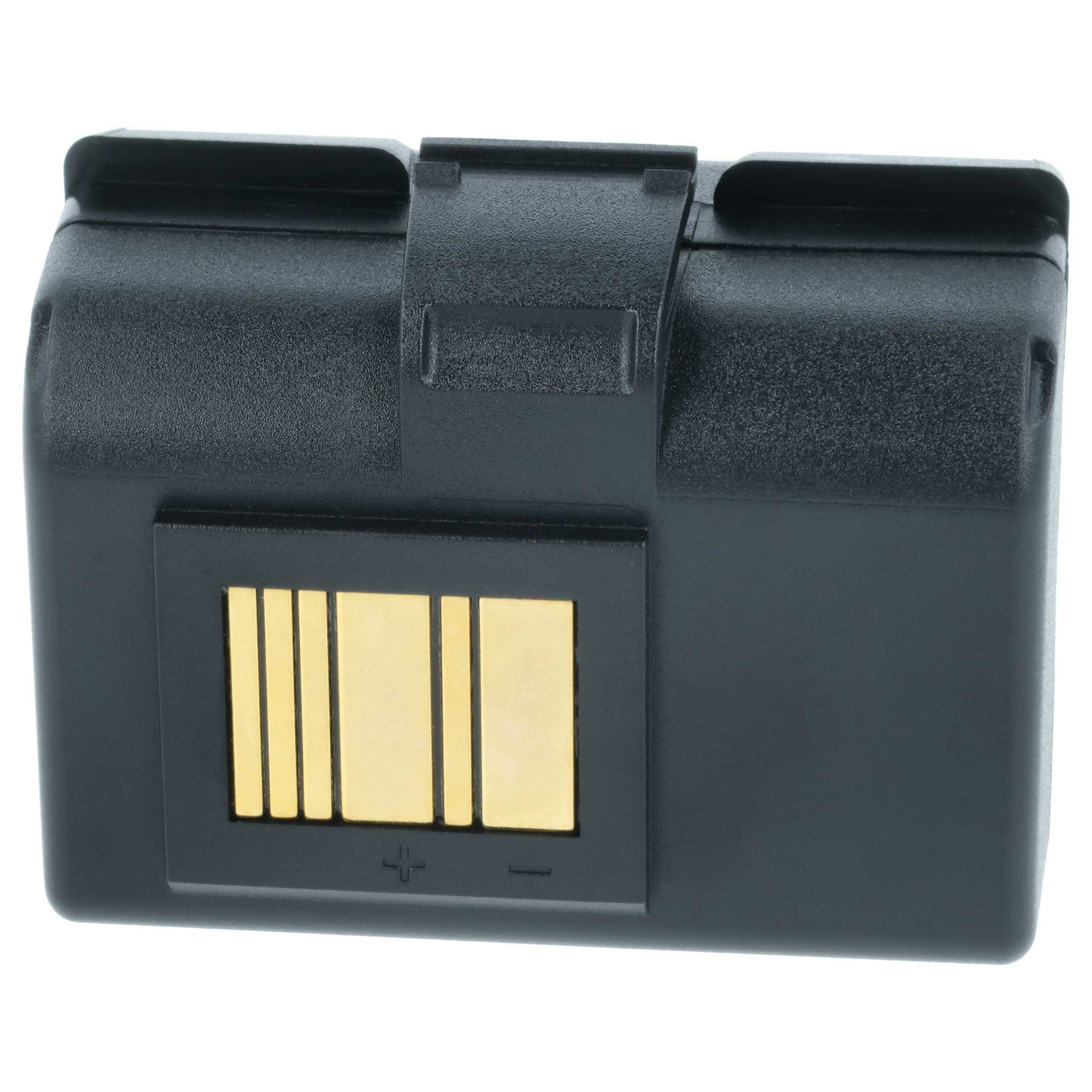 vhbw Akku kompatibel mit Zebra ZR628 | ZR638 Drucker Kopierer Scanner Etiketten-Drucker (6800 mAh, 7,4 V, Li-Ion)-1