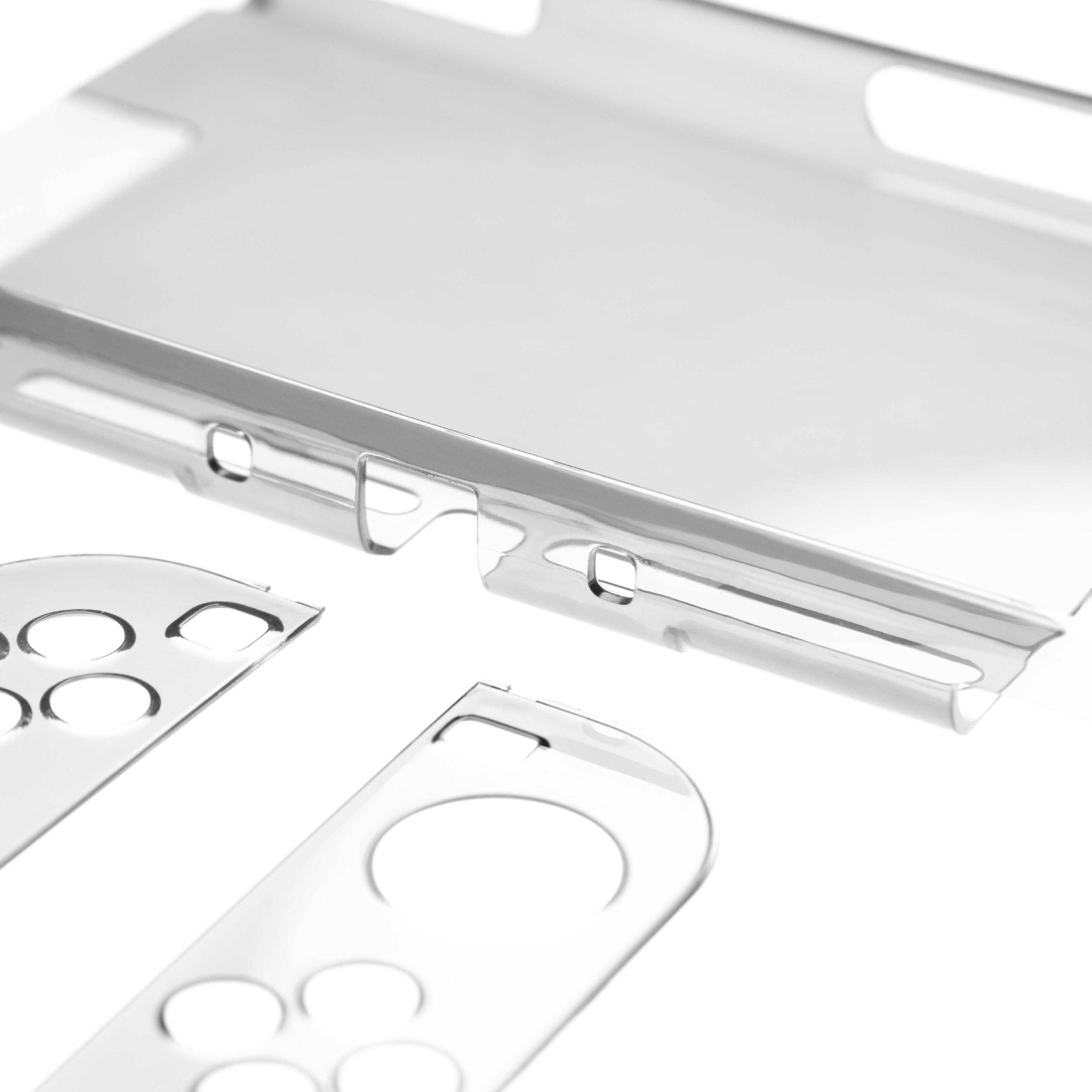 vhbw Hülle Case kompatibel mit Nintendo Switch Spielkonsole | Controller - Polycarbonat, Transparent-2