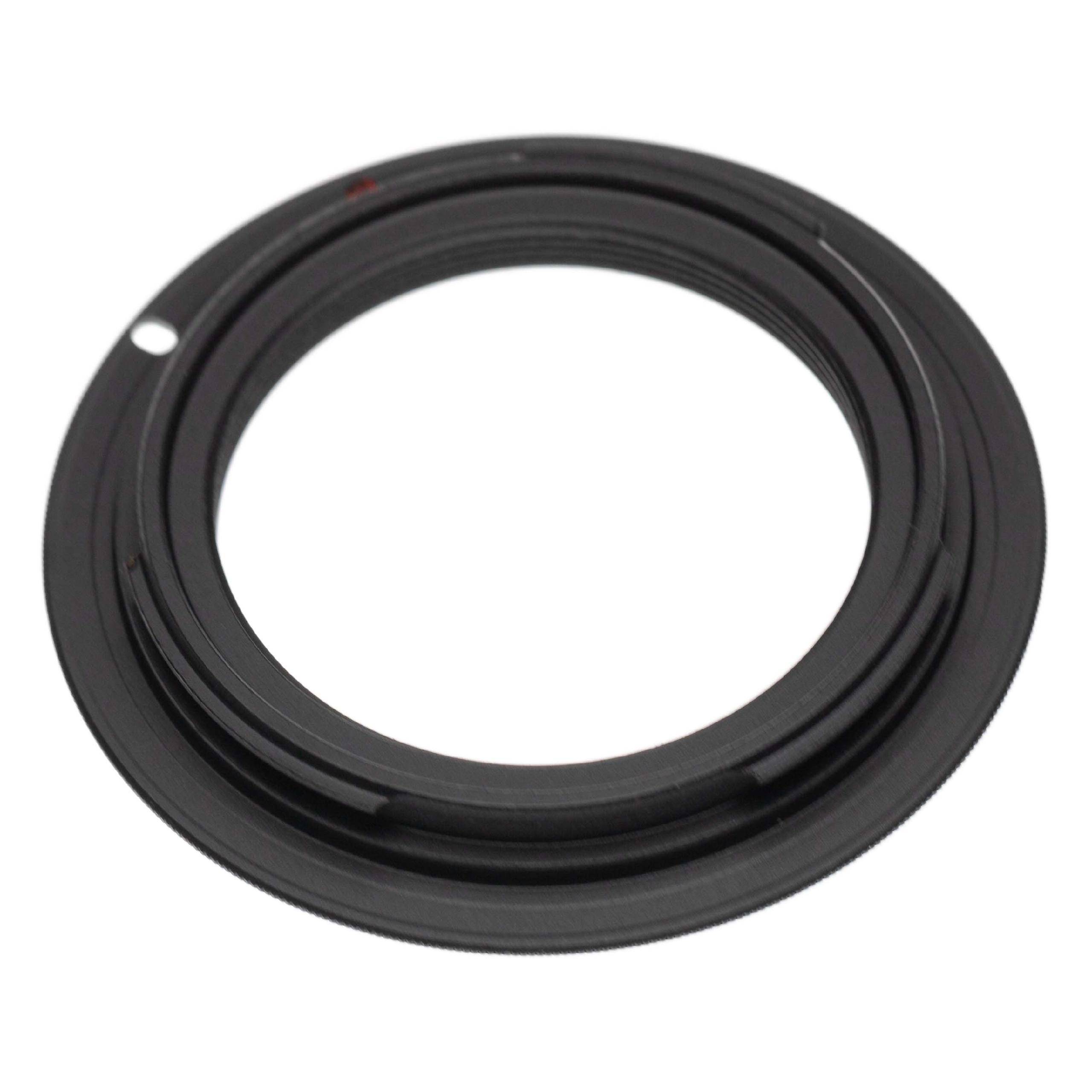 vhbw Adapterring kompatibel mit Canon EOS R | EOS RP - RF Bajonett zu Objektiven mit M42 Gewinde Schwarz-1