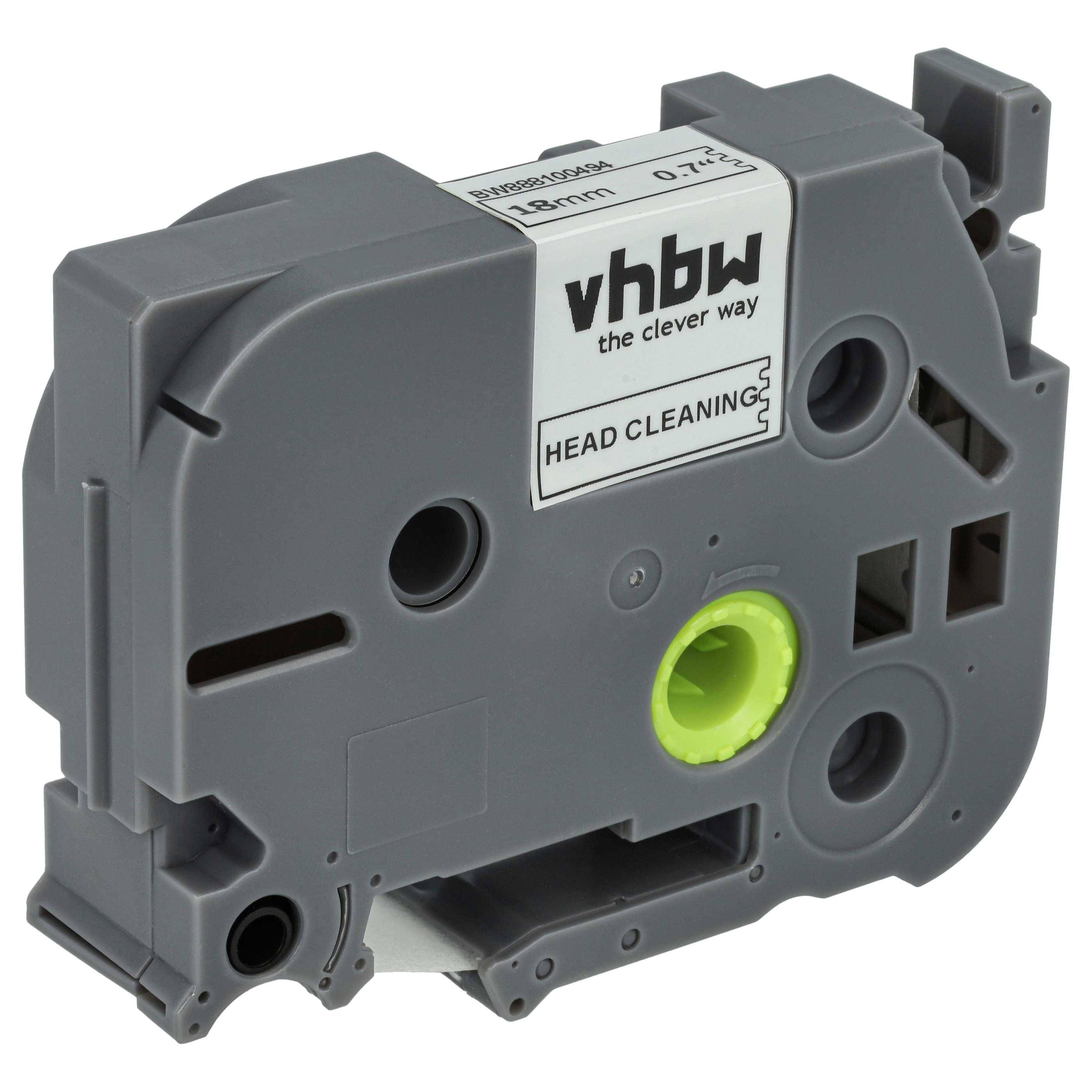 vhbw Druckkopf Reinigungskassette kompatibel mit Brother PT 9600 | 9400, 9200PC, 9200DX, 9500pc Beschriftungsgerät - 2-0