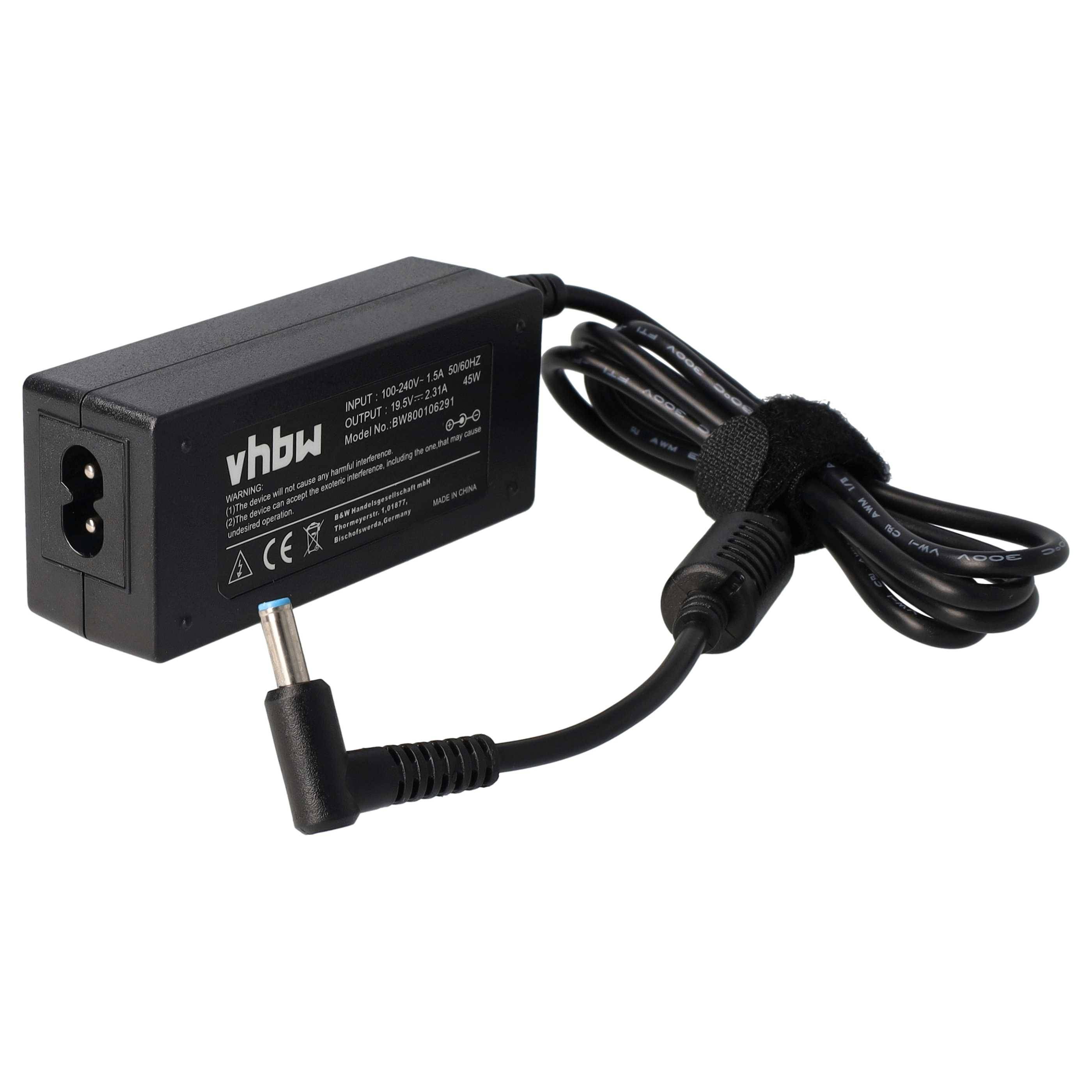 vhbw Netzteil kompatibel mit Dell Latitude 11 5175 | 12 Rugged Extreme 7212, E5450 Notebook, 45 W-3